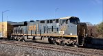 CSX 3168 leads a mixer east on 1.